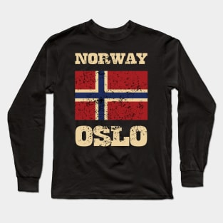 Flag of Norway Long Sleeve T-Shirt